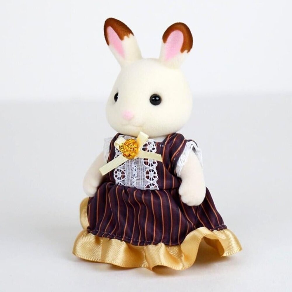 Sylvanian Families C-74 Chocolate Rabbit Mother - Limited Edition