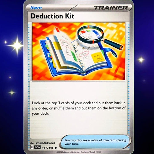 Deduction Kit - Uncommon - Pokemon TCG Surging Sparks #171/191