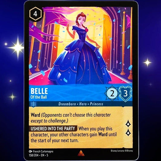 Belle of the Ball - Rare - Disney Lorcana TCG Shimmering Skies #158/204