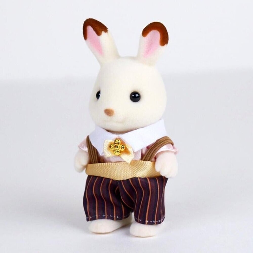 Sylvanian Families C-74 Chocolate Rabbit Brother - Limited Edition