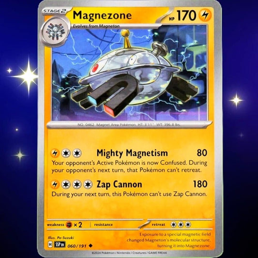 Magnezone - Uncommon - Pokemon TCG Surging Sparks #060/191