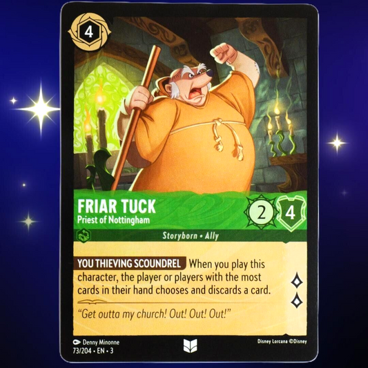 Friar Tuck Priest of Nottingham - Disney Lorcana TCG Into the Inklands #73/204