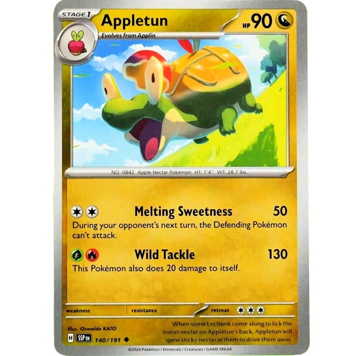 Appletun - Uncommon - Pokemon TCG Surging Sparks #140/191