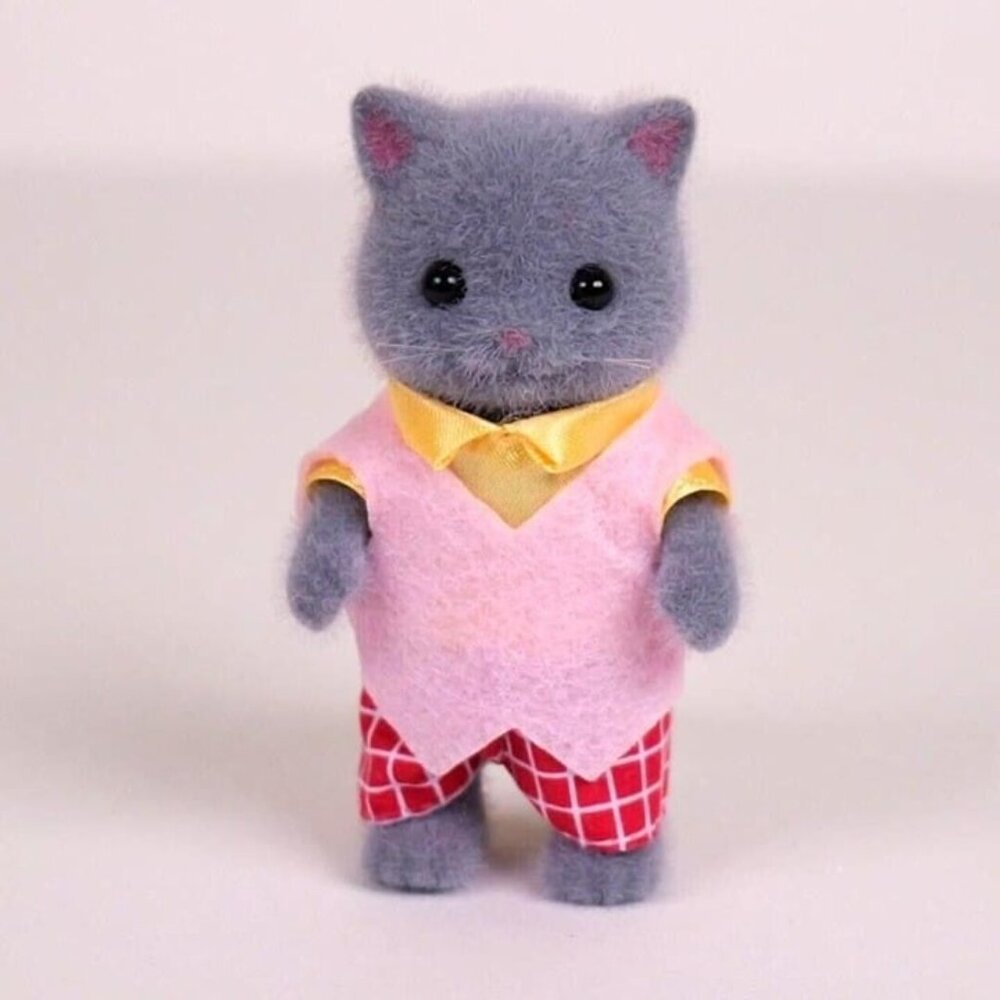 Calico Critters Persian Cat Father