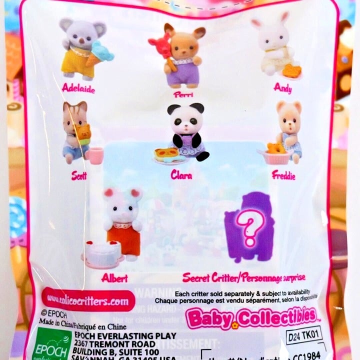 Calico Critters Baby Treats Series Blind Bag