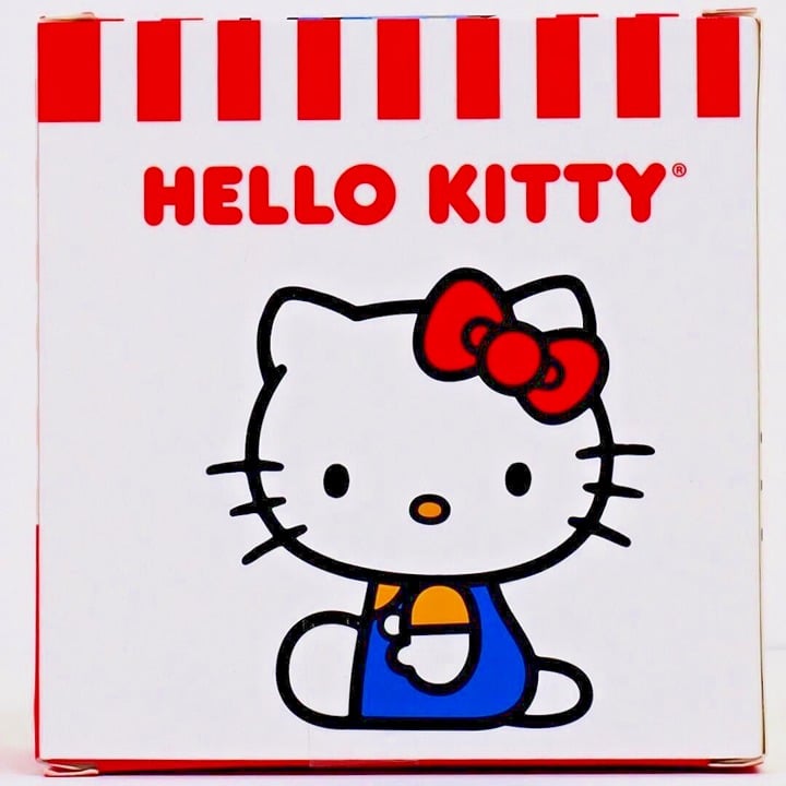 Hello Kitty and Friends - Hello Kitty and Hamburger Set - Flocked Figurines