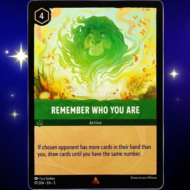 Remember Who You Are - Rare - Disney Lorcana TCG Shimmering Skies #97/204