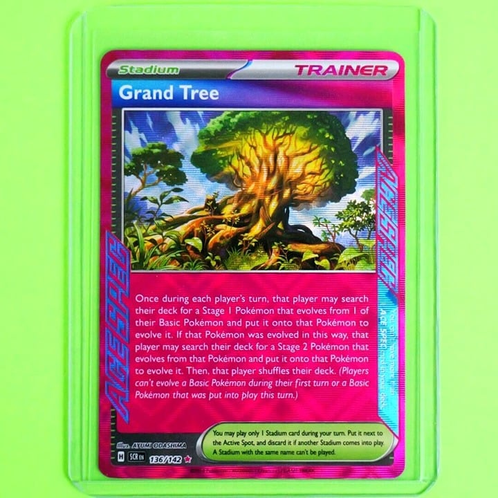 Grand Tree - ACE SPEC Rare Holo - Pokemon TCG Stellar Crown #136/142