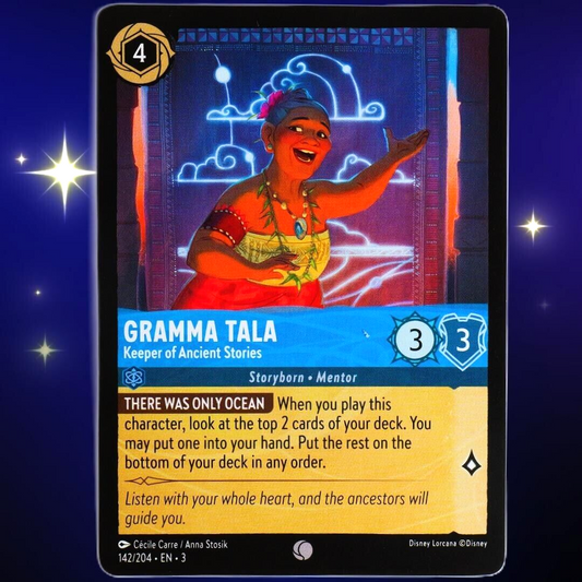 Gramma Tala Keeper of Ancient Stories - Disney Lorcana TCG Into the Inklands #142/204