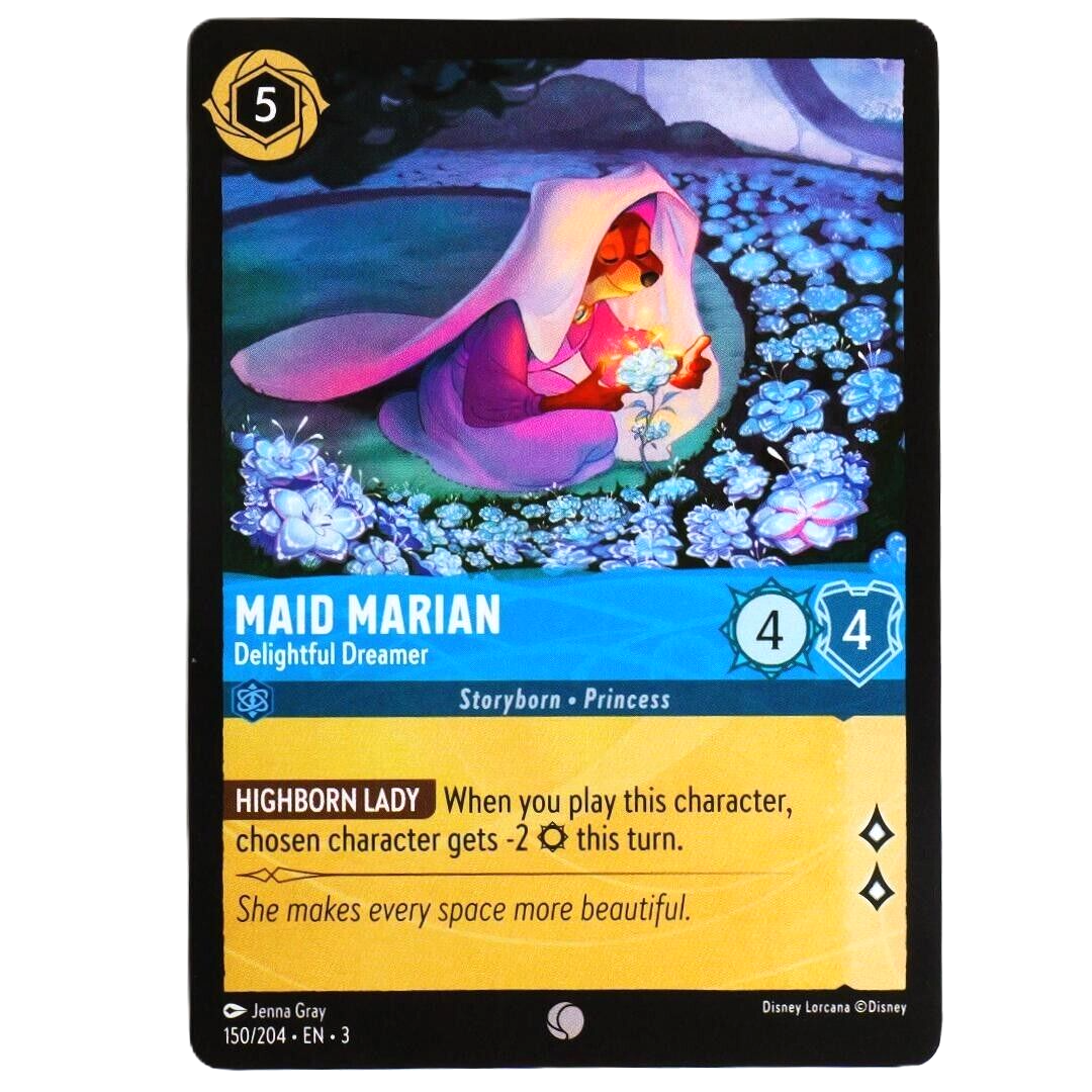 Maid Marian Delightful Dreamer - Disney Lorcana TCG Into the Inklands #150/204