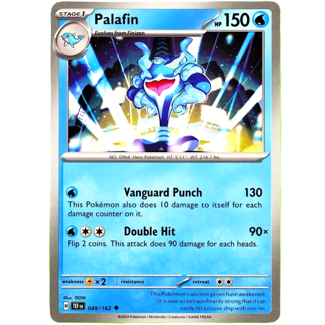 Palafin - Uncommon - Pokemon TCG Scarlet & Violet Temporal Forces #049/162