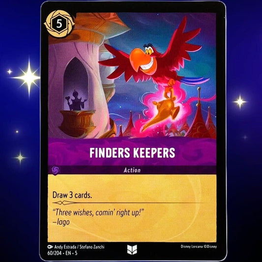 Finders Keepers - Uncommon - Disney Lorcana TCG Shimmering Skies #60/204