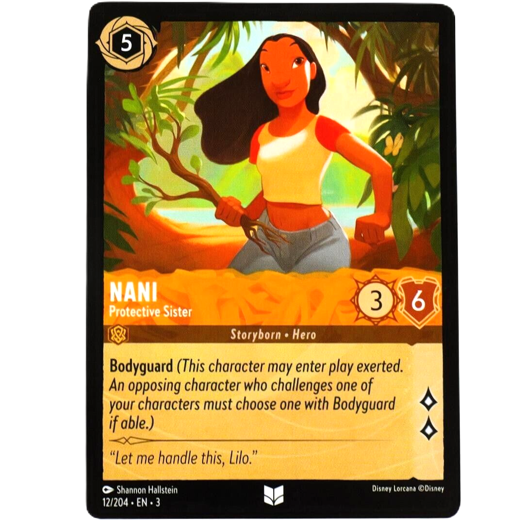 Nani Protective Sister - Uncommon - Disney Lorcana TCG Into the Inklands #12/204