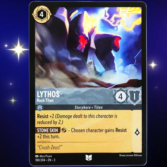 Lythos Rock Titan - Uncommon - Disney Lorcana TCG Into the Inklands #180/204