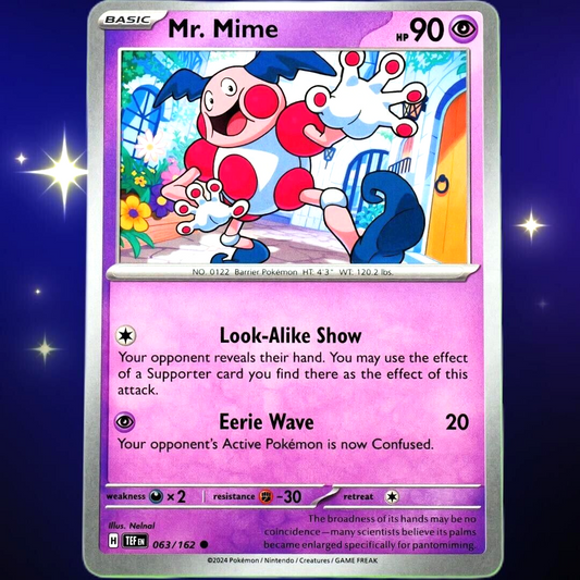 Mr. Mime - Common - Pokemon TCG Scarlet & Violet Temporal Forces #063/162