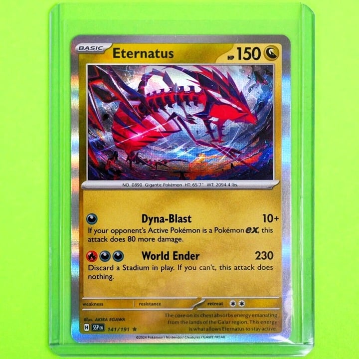 Eternatus - Rare Holo - Pokemon TCG Scarlet & Violet Surging Sparks #141/191