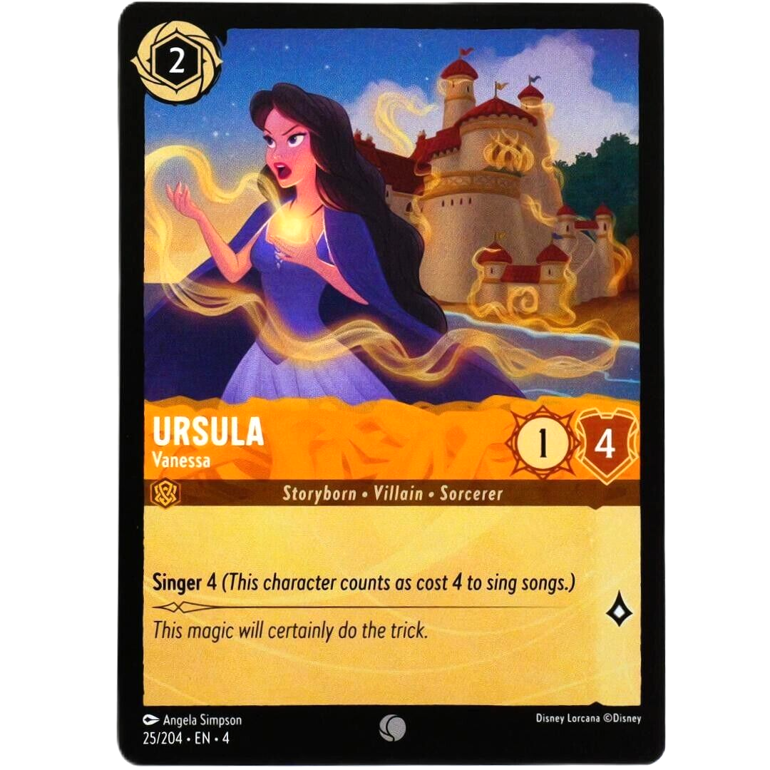 Ursula Vanessa - Common - Disney Lorcana TCG Ursula's Return #25/204