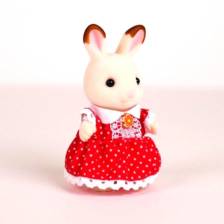Calico Critters Chocolate Rabbit Sister