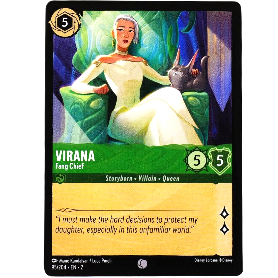 Virana Fang Chief - Common - Disney Lorcana TCG Rise of the Floodborn #95/204