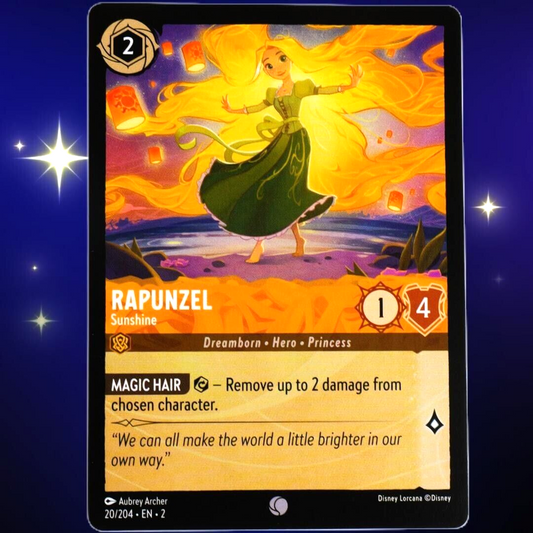 Rapunzel Sunshine - Common - Disney Lorcana TCG Rise of the Floodborn #20/204