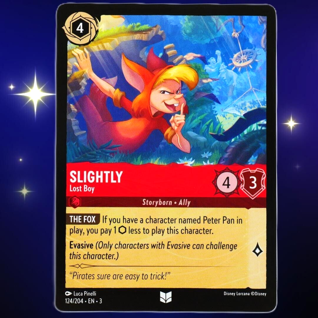 Slightly Lost Boy - Uncommon - Disney Lorcana TCG Into the Inklands #124/204