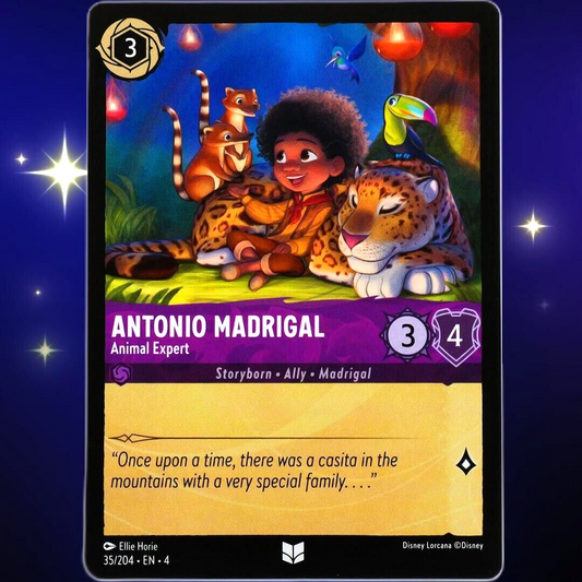 Antonio Madrigal Animal Expert - Disney Lorcana TCG Ursula's Return #35/204